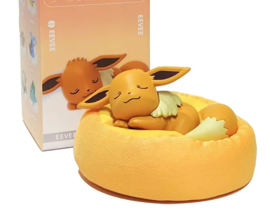 Pokemon Sleeping Eevee Bean Bag Figure | My Site